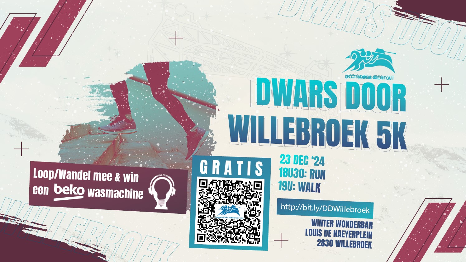 Dwars door Willebroek 5km op 23/12